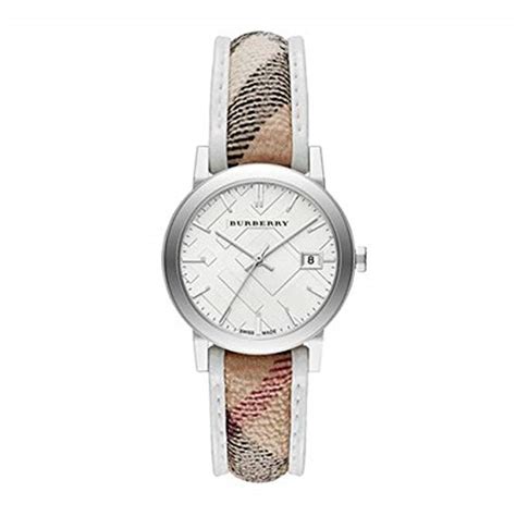 Burberry The City Haymarket Women's Silver Watch 